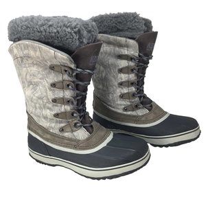 Kodiak Winter Waterproof Boots Size 9 Leather Insulated Snow Canada Lined Rubber